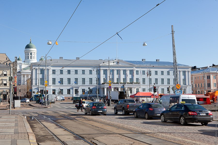 Хельсинки Helsinki Торговая площадь